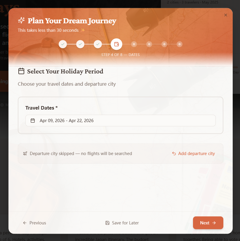 TravBlox Feature Step4