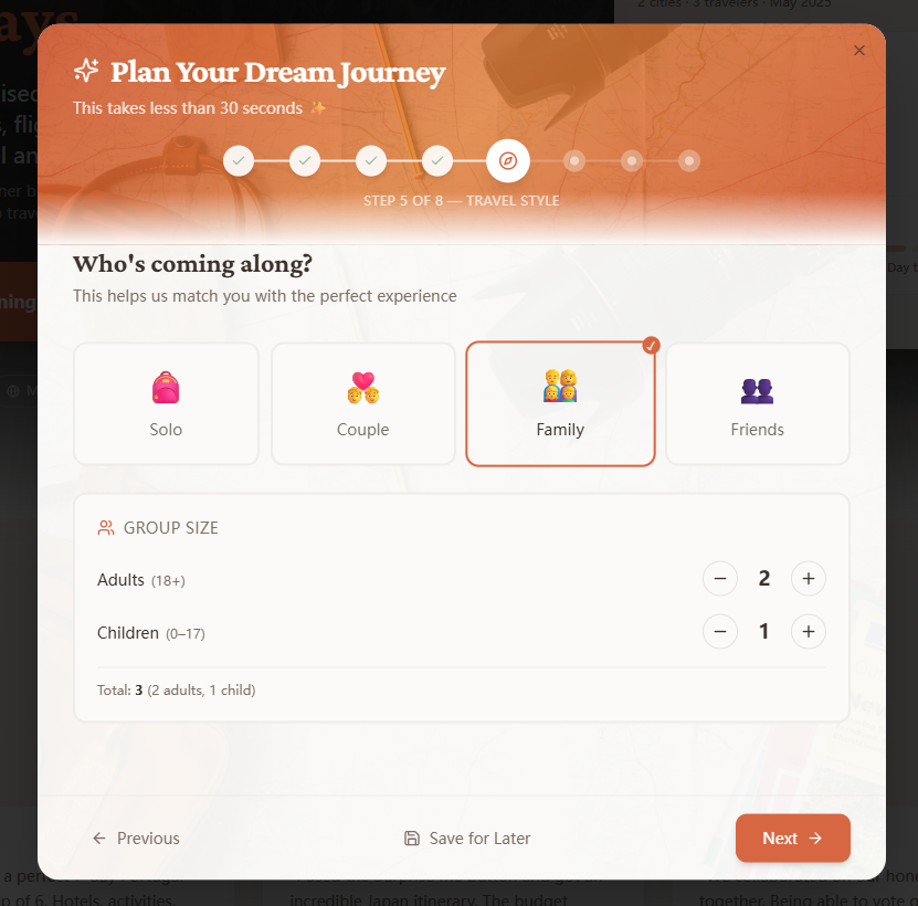 TravBlox Feature Step5